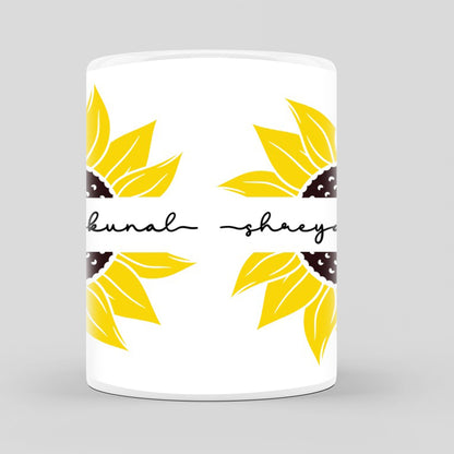 Sunflower Love Mug - Personalized for You