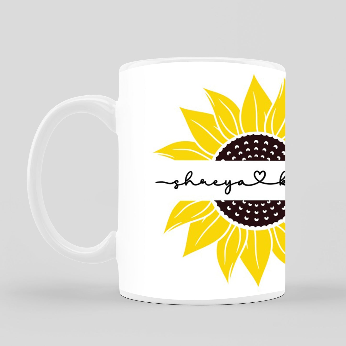 Sunflower Love Mug - Personalized for You