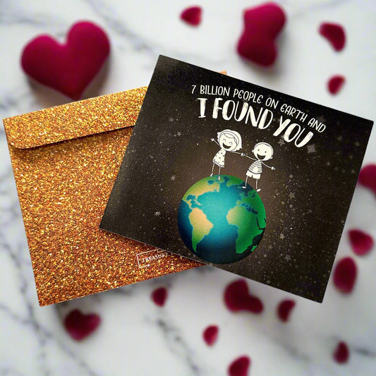 I Found You - Romantic Greeting Card for Special Occasions