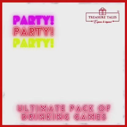 Ultimate Drinking Games Party Pack – Truth or Dare, WTF, Drink Drank Drunk, and Never Have I Ever