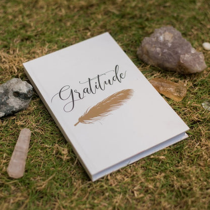 Gratitude Diary (Golden Feather)-For Positivity and Calmness