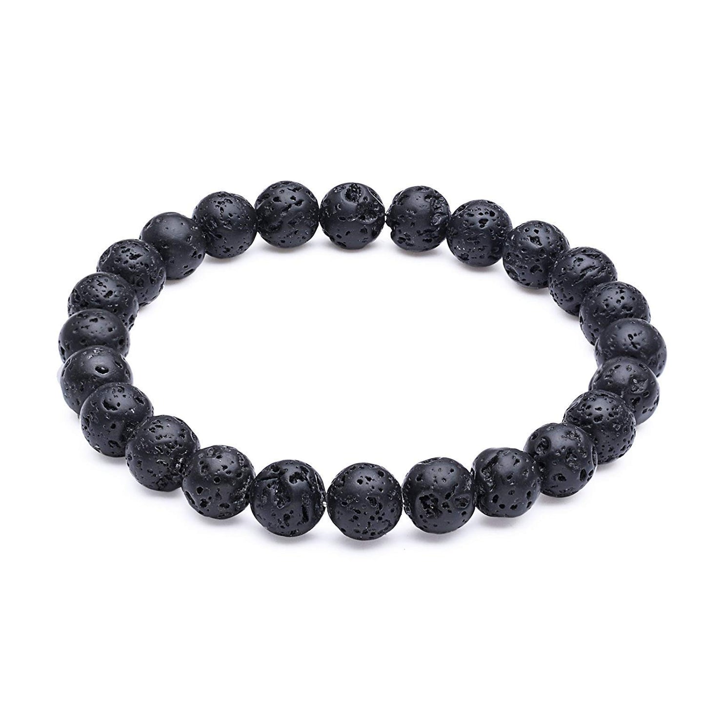 Lava Rock Bracelet - For Grounding, Stress Relief & Emotional Support!