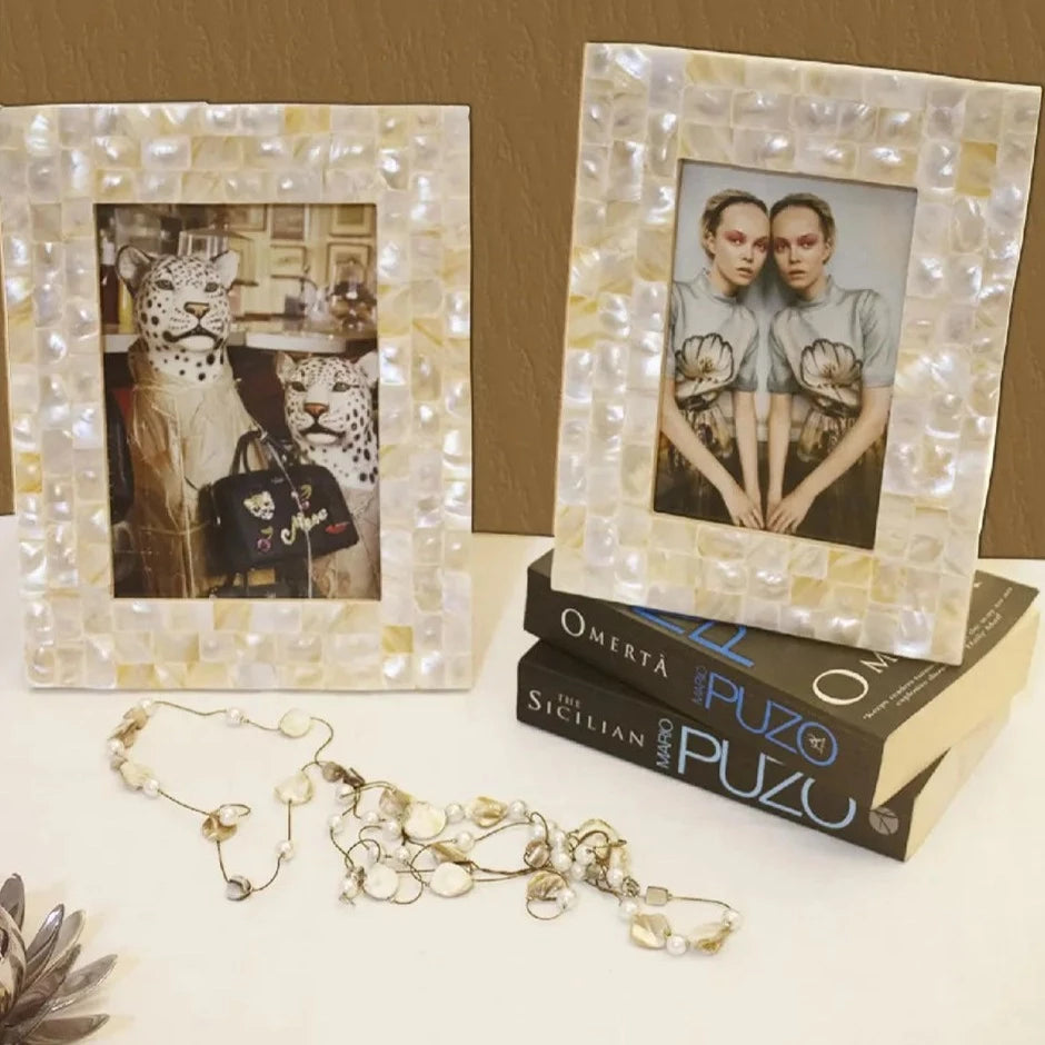 Mother Of Pearl Photo Frame