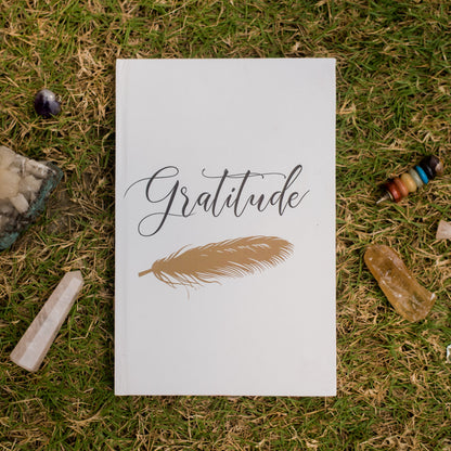 Gratitude Diary (Golden Feather)-For Positivity and Calmness