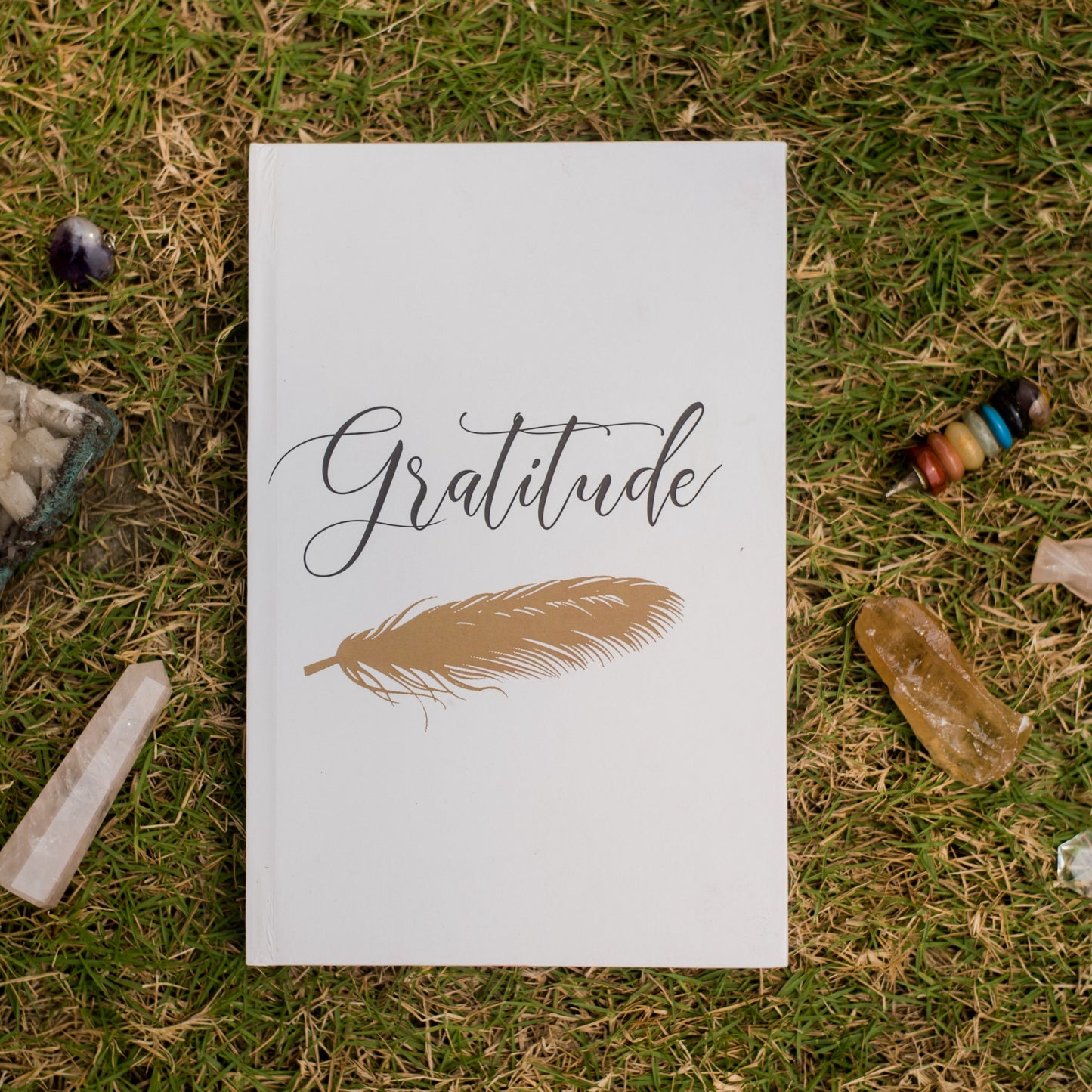 Gratitude Diary (Golden Feather)-For Positivity and Calmness