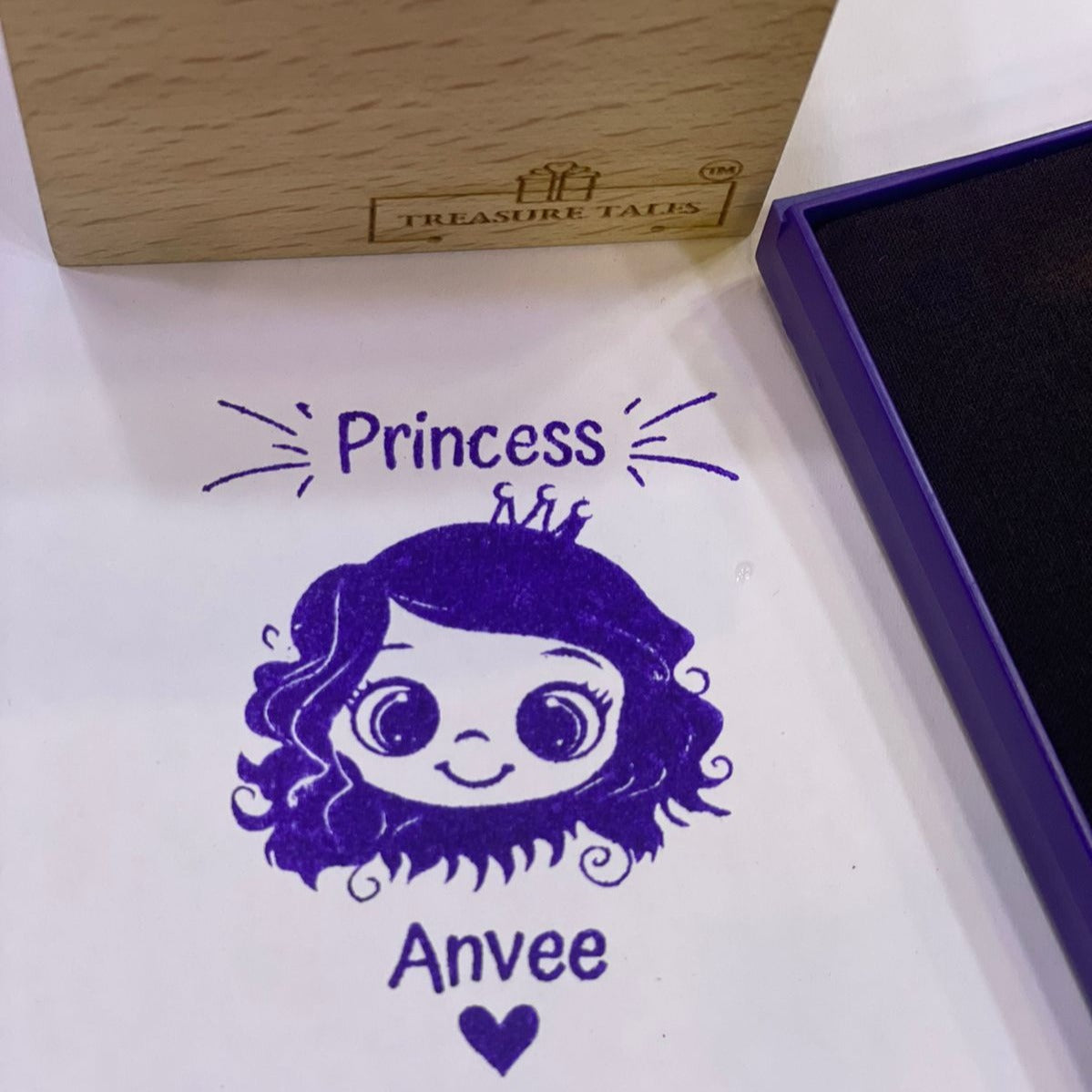 Personalised Face Stamp - Little Princess