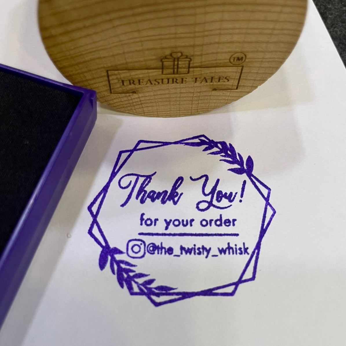 Thank You Business Order Stamp