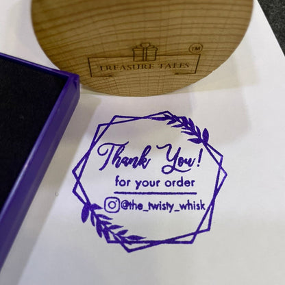 Thank You Business Order Stamp