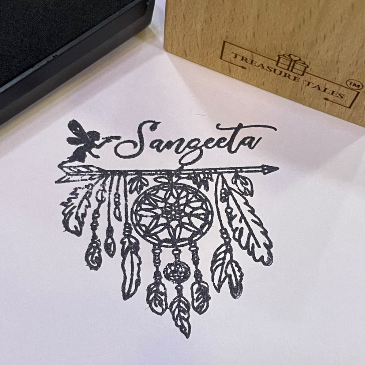 Personalized Name Stamp - Dreamcatcher