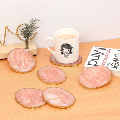 Resin Coaster 6 Pcs Set