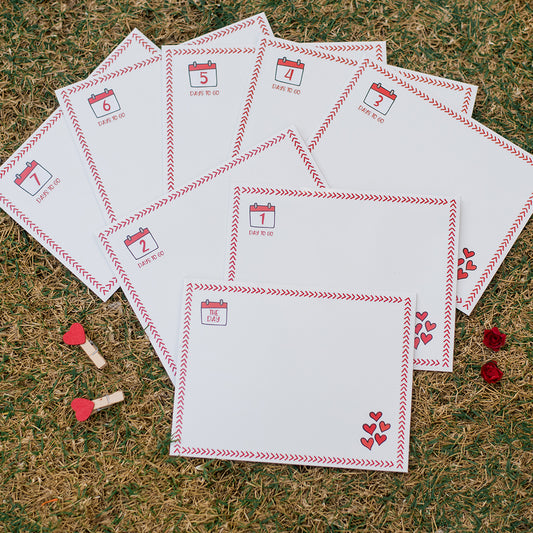 Birthday Countdown Love Letters – 7-Day Romantic Countdown Surprise Gift