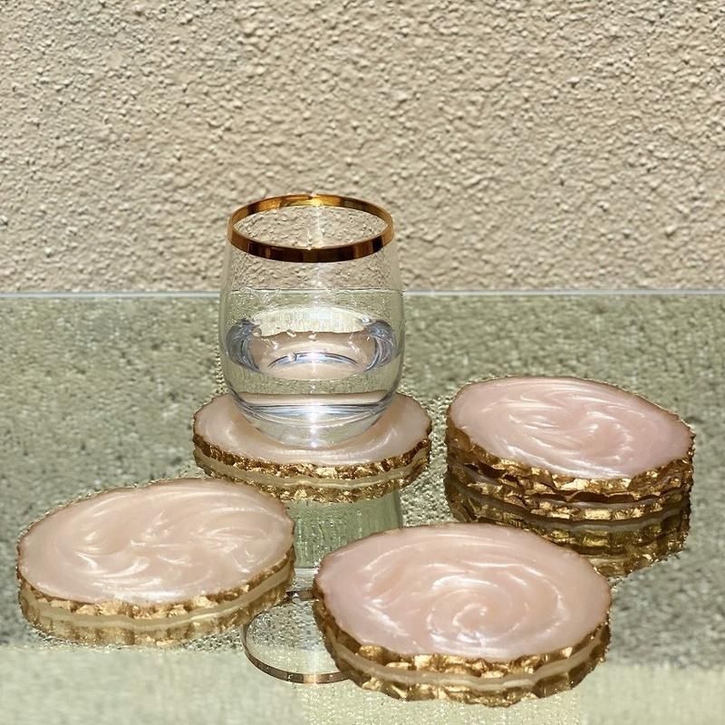 Resin Coaster 6 Pcs Set